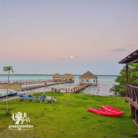 Green Monkey Hostel باكالار المظهر الخارجي الصورة